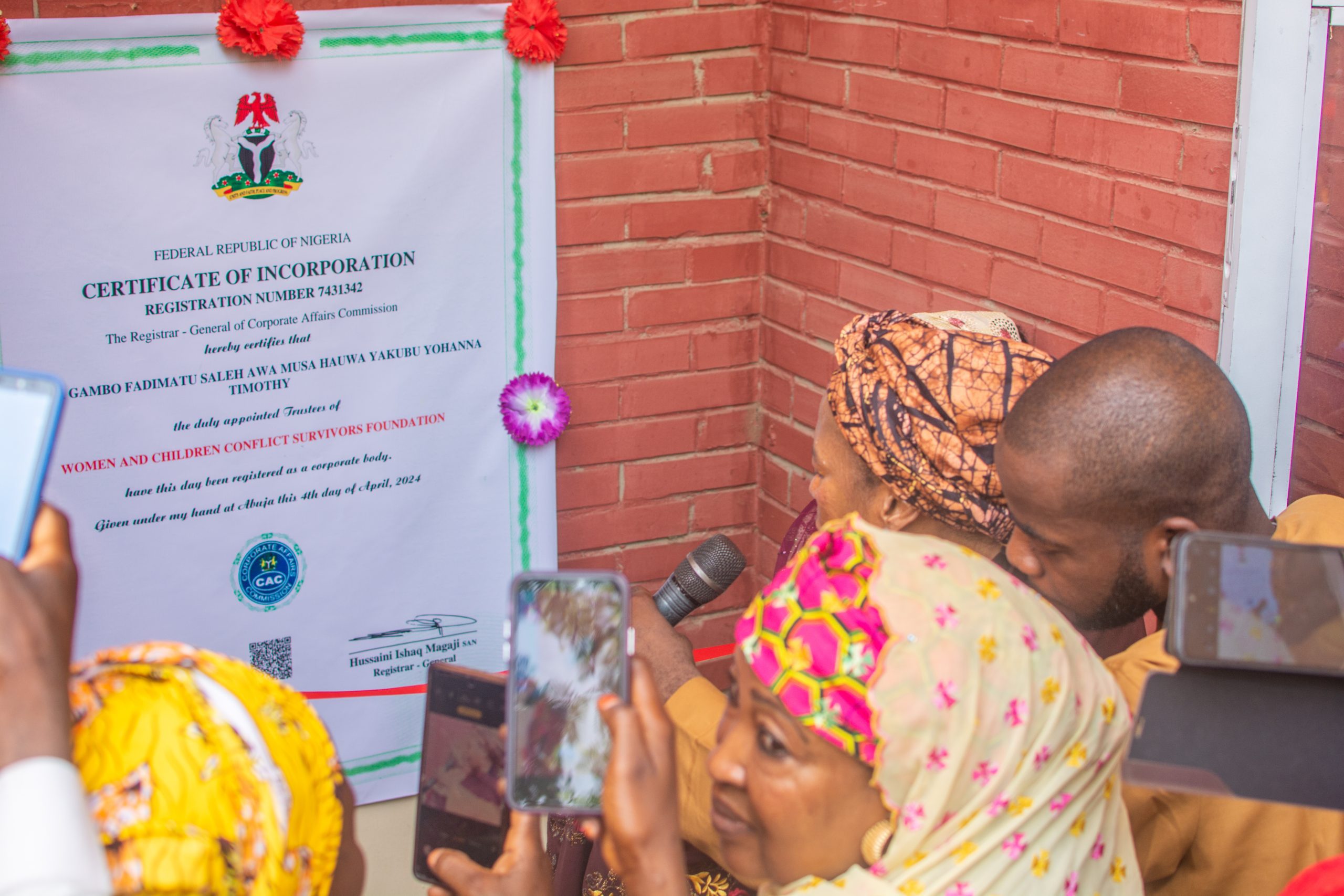 Nigeria Survivor Network Sign