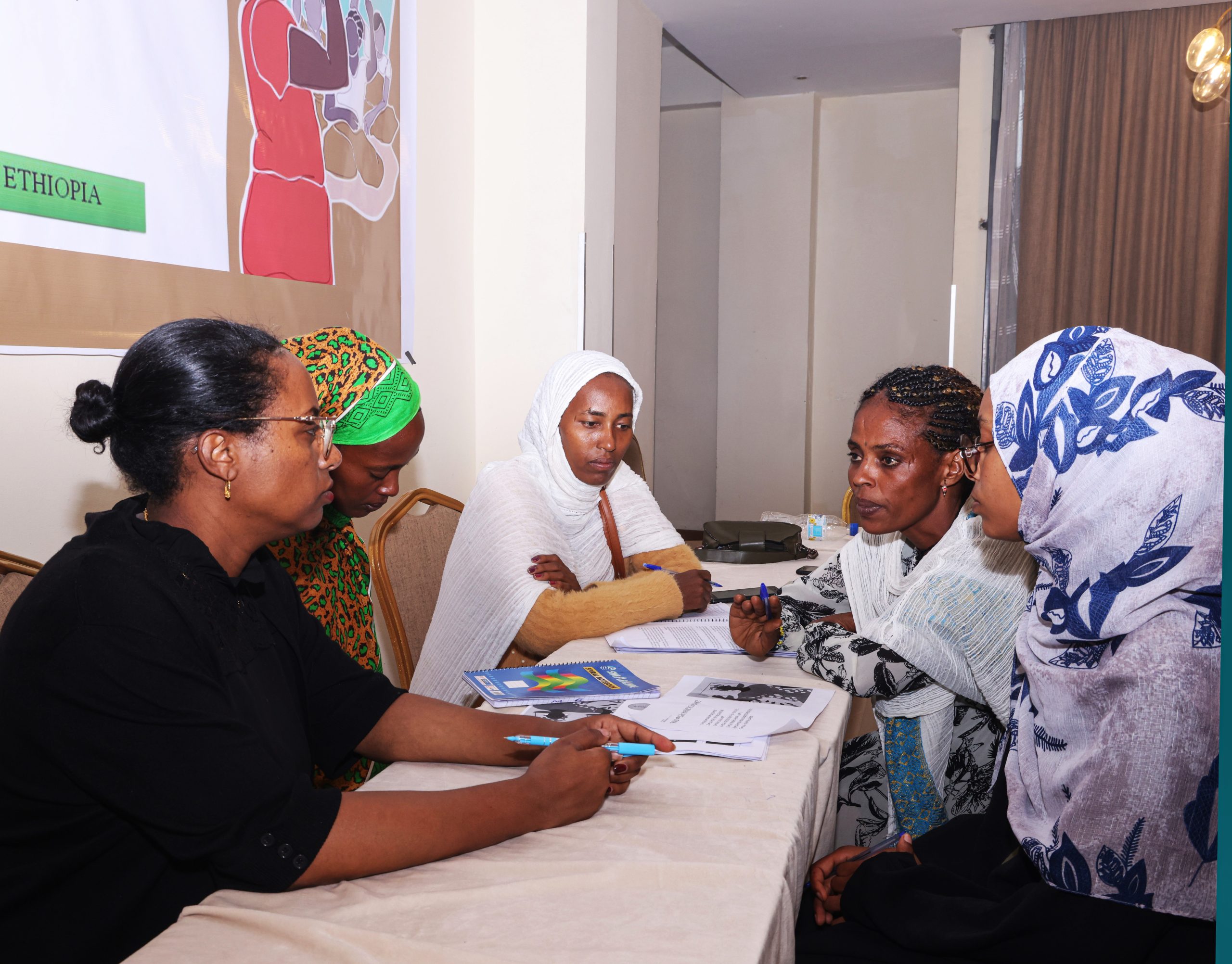 women working to build a new network of survivors of sexual violence in northern ethiopia- mukwege foundation